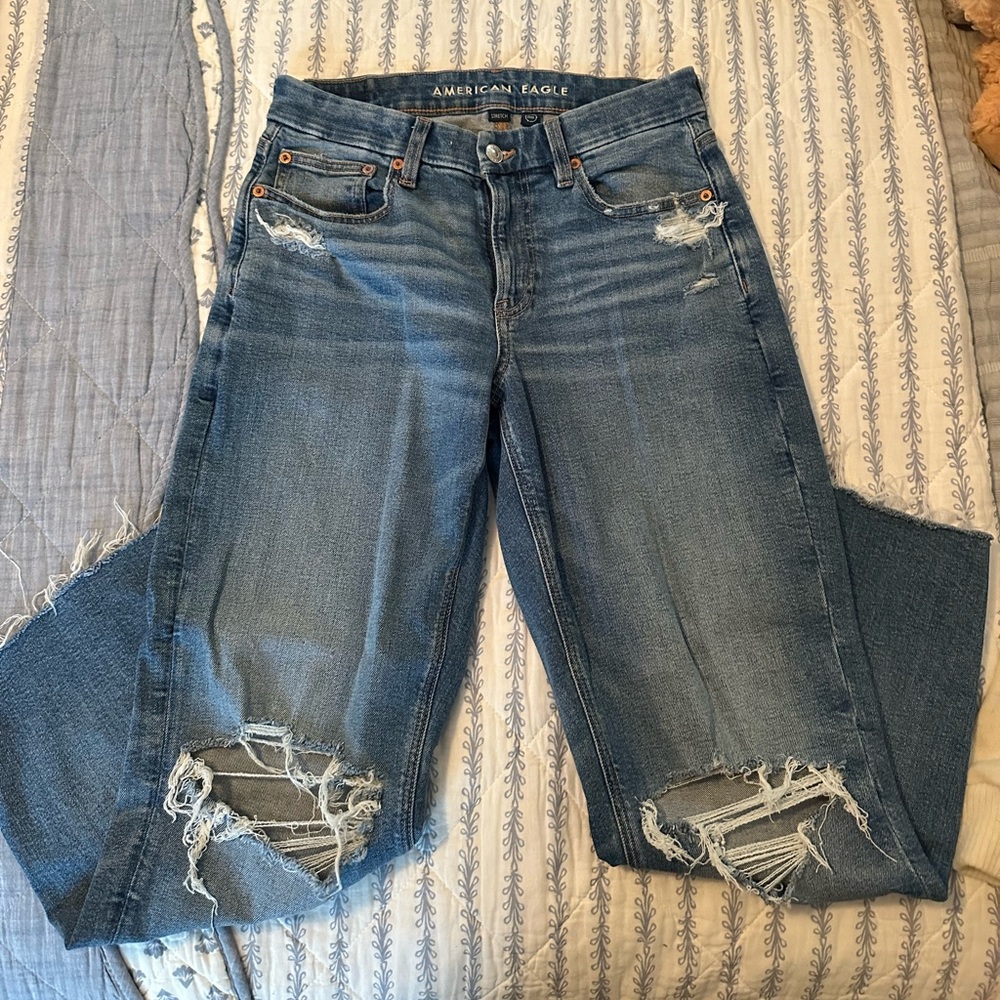 American Eagle Curvy Mom Jeans